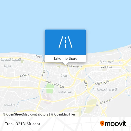 Track 3213 map