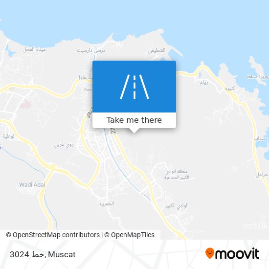 3024 خط map