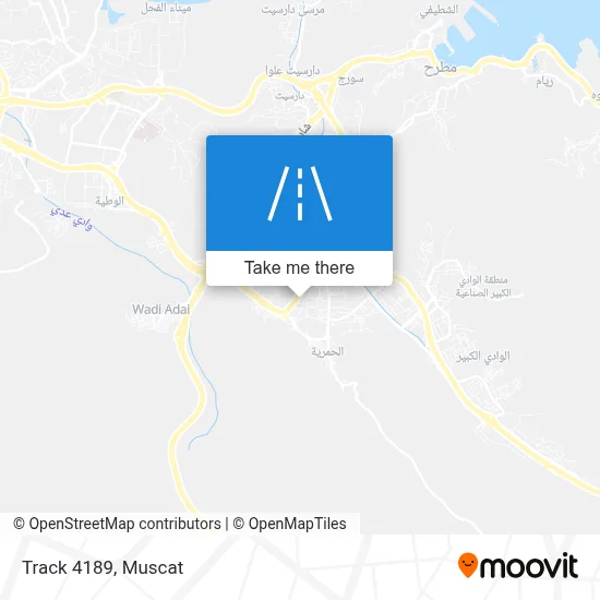 Track 4189 map