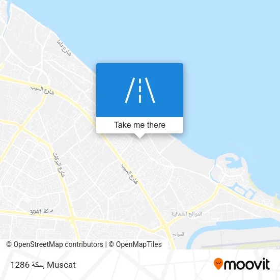 سكة 1286 map