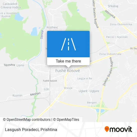 Lasgush Poradeci map