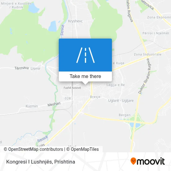 Kongresi I Lushnjës map