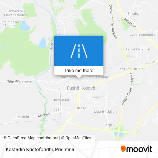 Kostadin Kristoforidhi map
