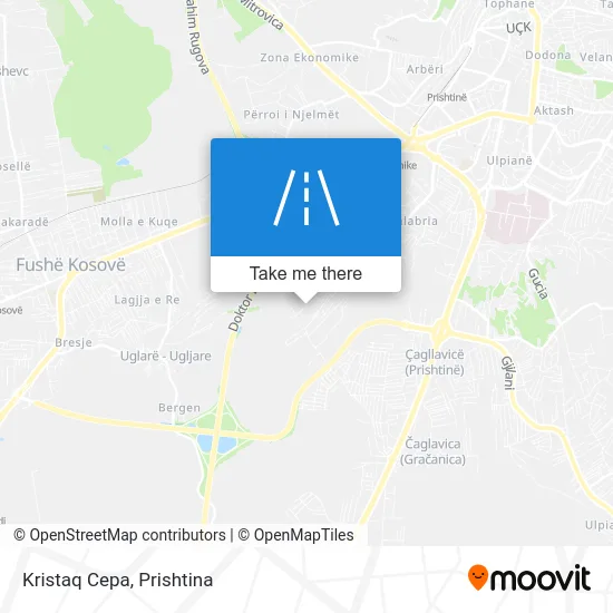 Kristaq Cepa map