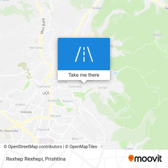 Rexhep Rexhepi map