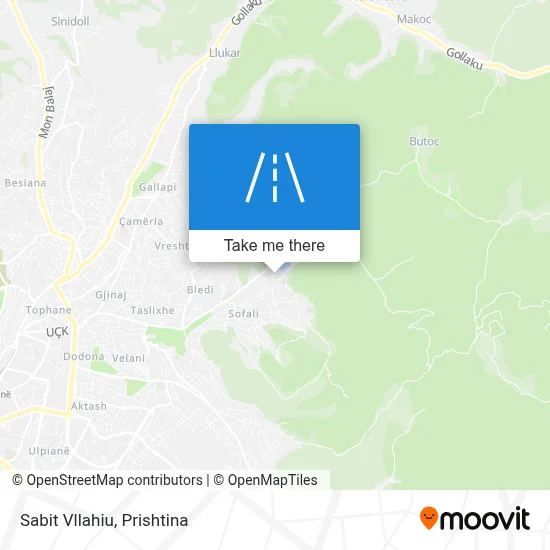 Sabit Vllahiu map