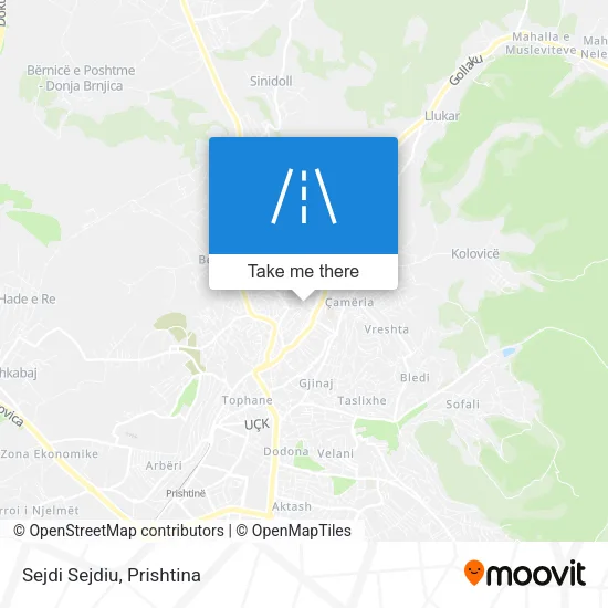 Sejdi Sejdiu map