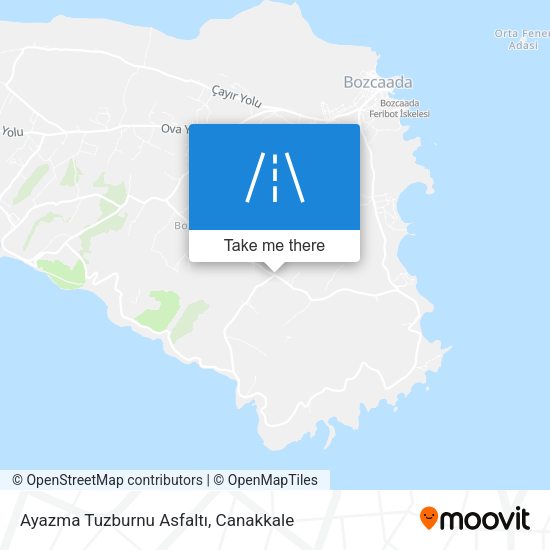 Ayazma Tuzburnu Asfaltı map