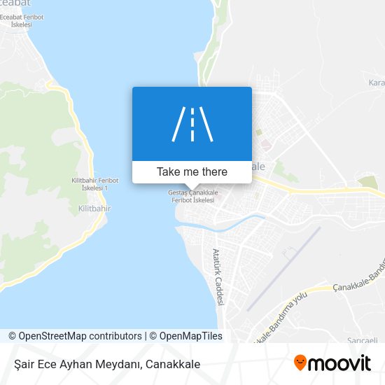 Şair Ece Ayhan Meydanı map