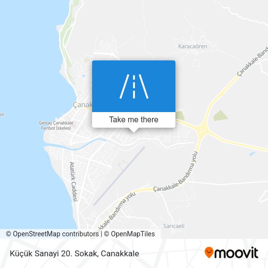 Küçük Sanayi 20. Sokak map