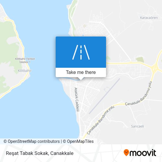 Reşat Tabak Sokak map