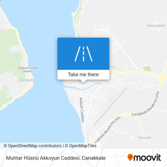 Muhtar Hüsnü Akkoyun Caddesi map