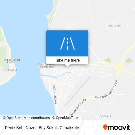 Deniz Bnb. Nazmi Bey Sokak map