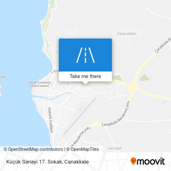 Küçük Sanayi 17. Sokak map