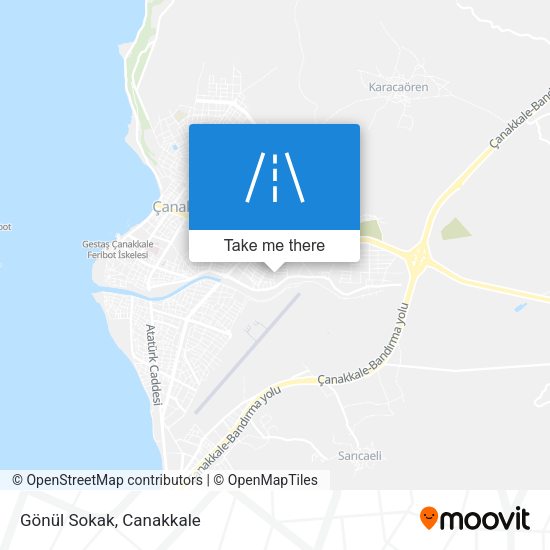 Gönül Sokak map