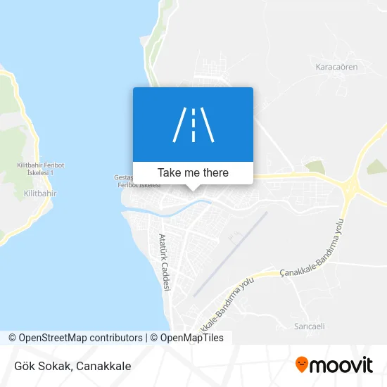 Gök Sokak map