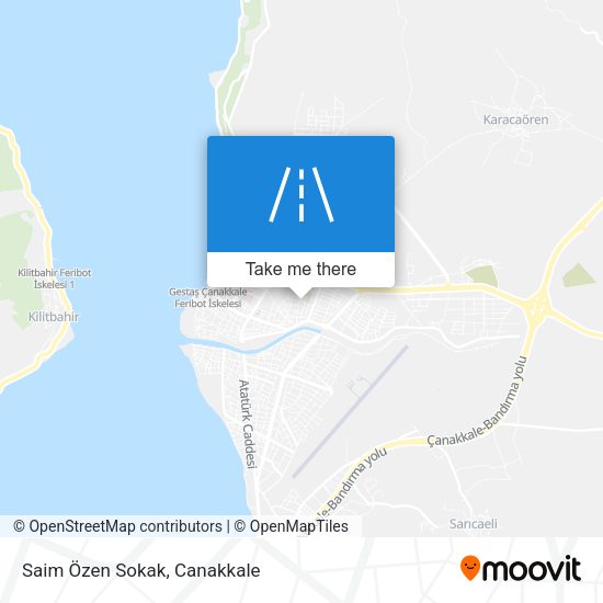 Saim Özen Sokak map