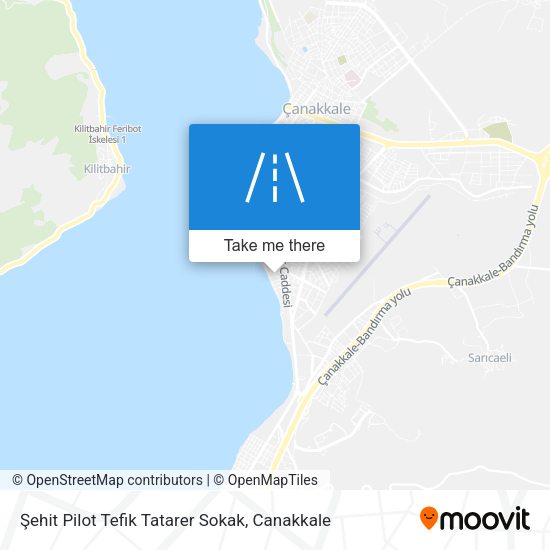 Şehit Pilot Tefik Tatarer Sokak map