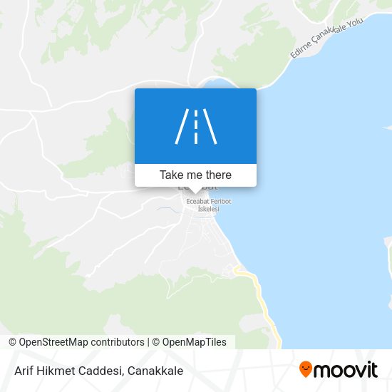 Arif Hikmet Caddesi map