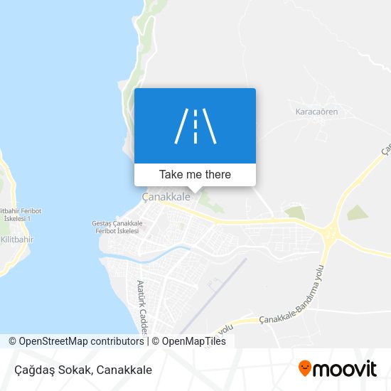 Çağdaş Sokak map