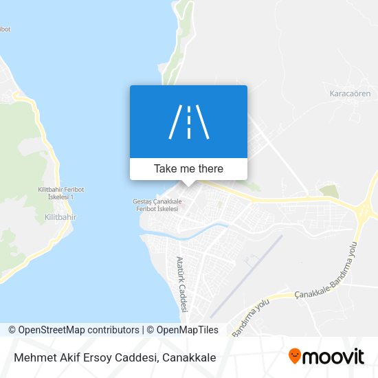 Mehmet Akif Ersoy Caddesi map