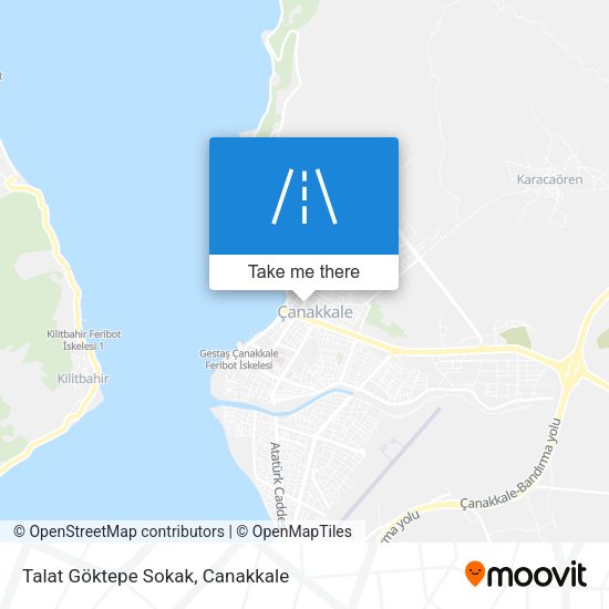 Talat Göktepe Sokak map