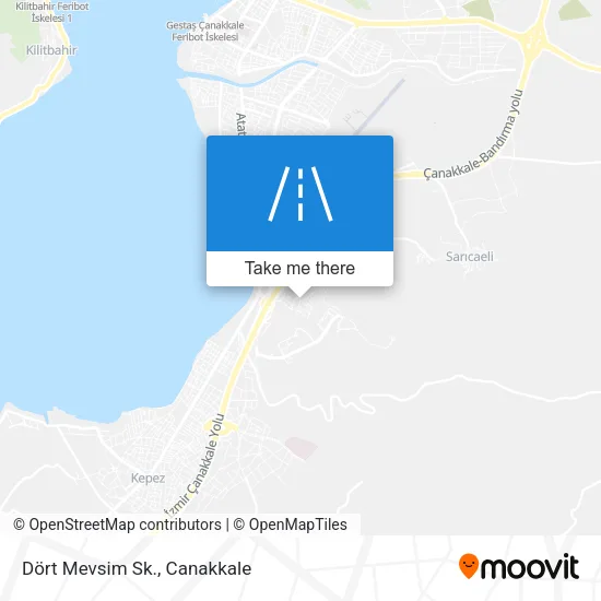 Dört Mevsim Sk. map