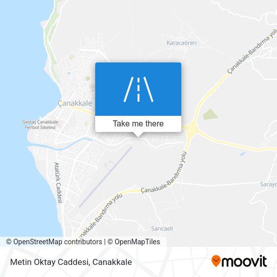 Metin Oktay Caddesi map