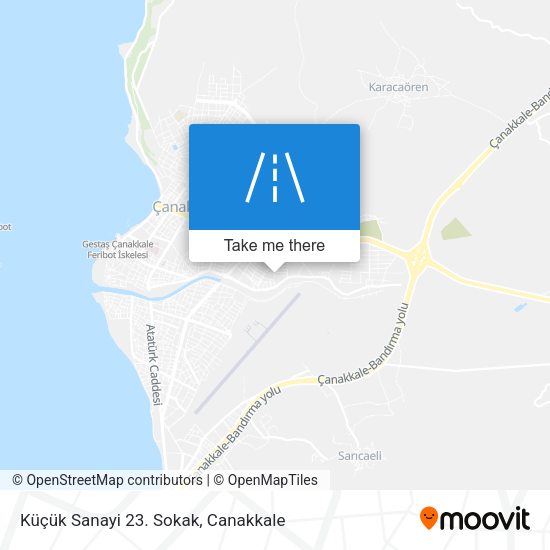 Küçük Sanayi 23. Sokak map