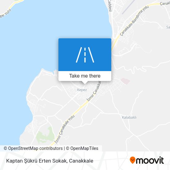 Kaptan Şükrü Erten Sokak map