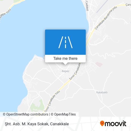 Şht. Asb. M. Kaya Sokak map