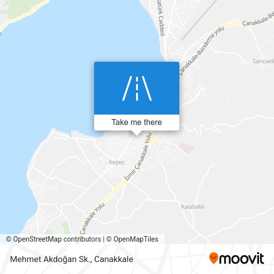 Mehmet Akdoğan Sk. map