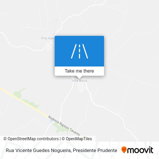 Rua Vicente Guedes Nogueira map