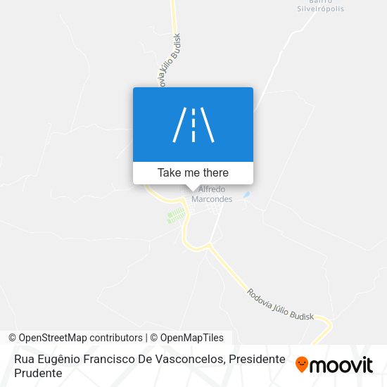 Rua Eugênio Francisco De Vasconcelos map