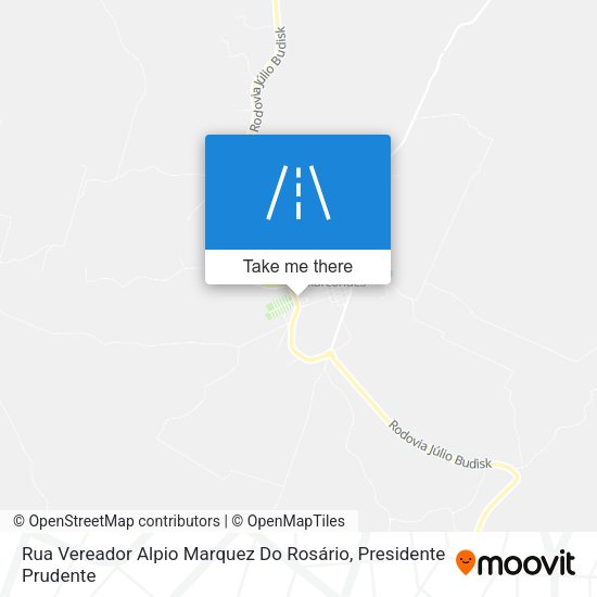 Rua Vereador Alpio Marquez Do Rosário map