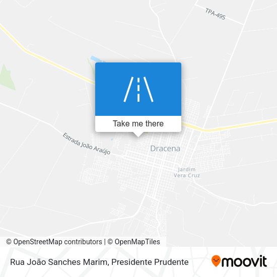 Rua João Sanches Marim map