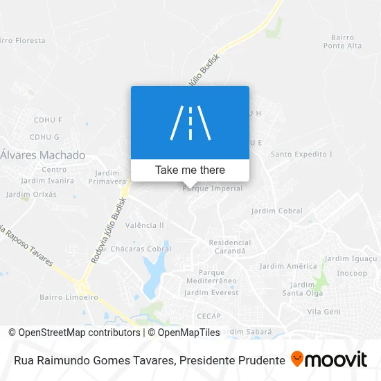 Rua Raimundo Gomes Tavares map