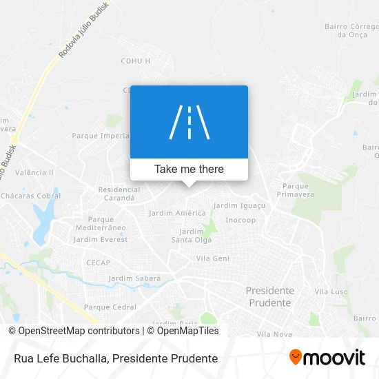 Rua Lefe Buchalla map