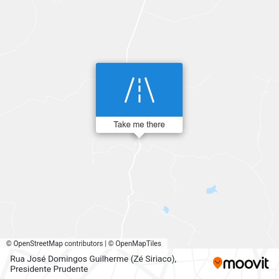 Rua José Domingos Guilherme (Zé Siriaco) map