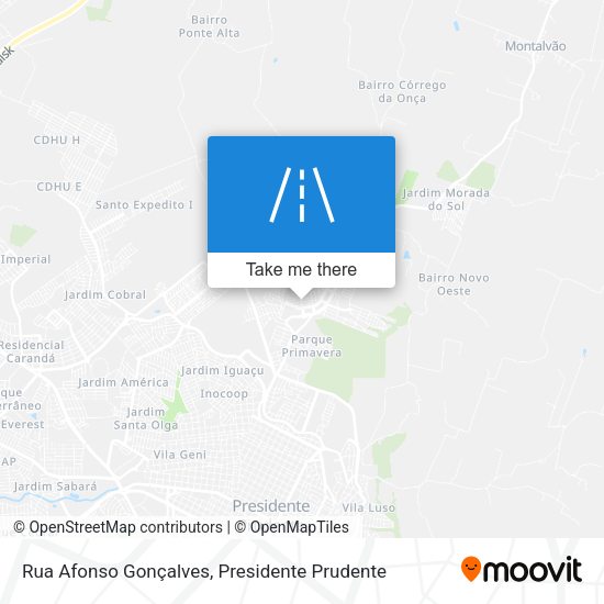 Rua Afonso Gonçalves map