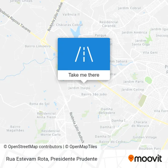 Rua Estevam Rota map