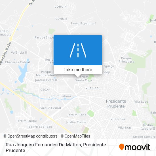 Rua Joaquim Fernandes De Mattos map