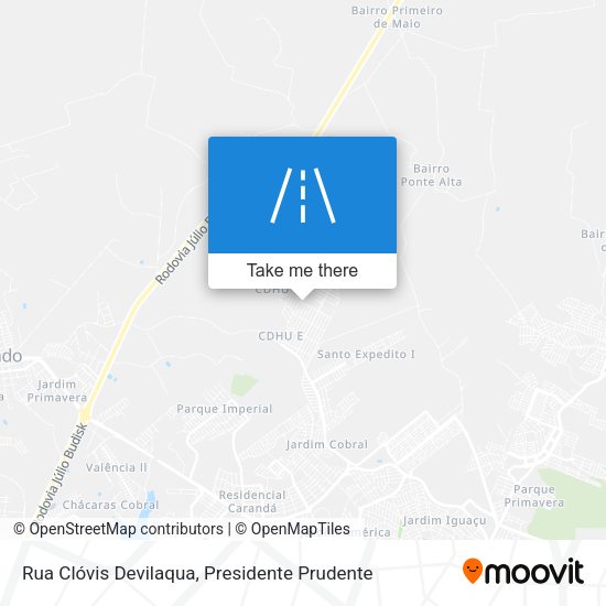Rua Clóvis Devilaqua map