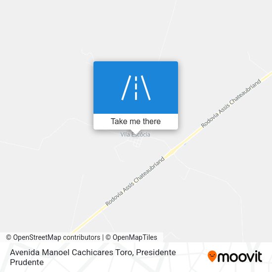 Avenida Manoel Cachicares Toro map