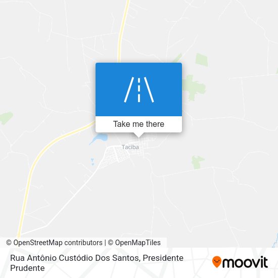 Rua Antônio Custódio Dos Santos map