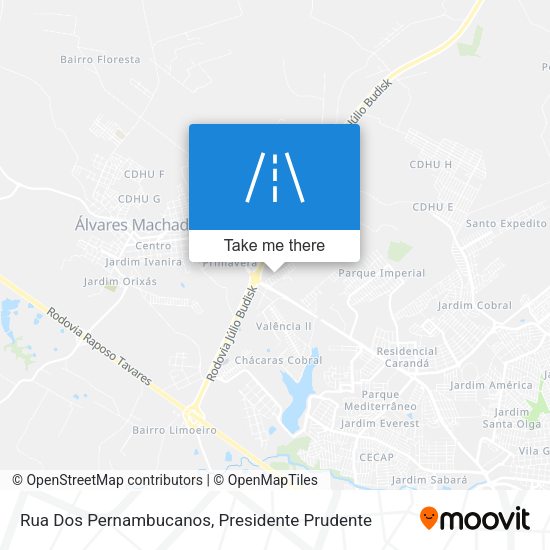Rua Dos Pernambucanos map