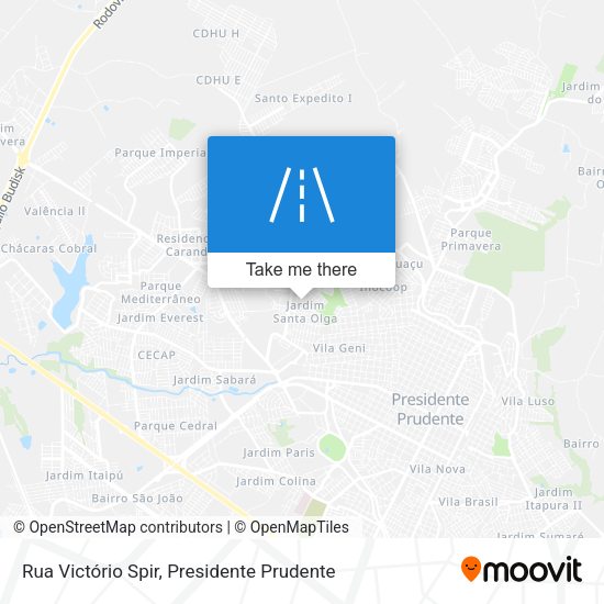 Rua Victório Spir map