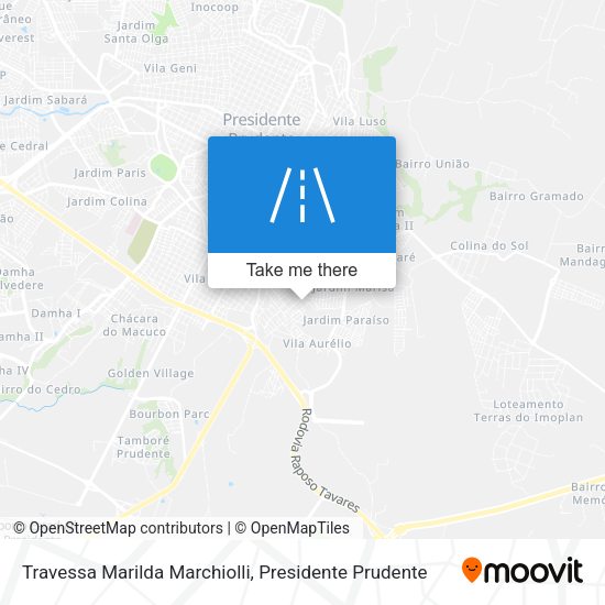 Travessa Marilda Marchiolli map