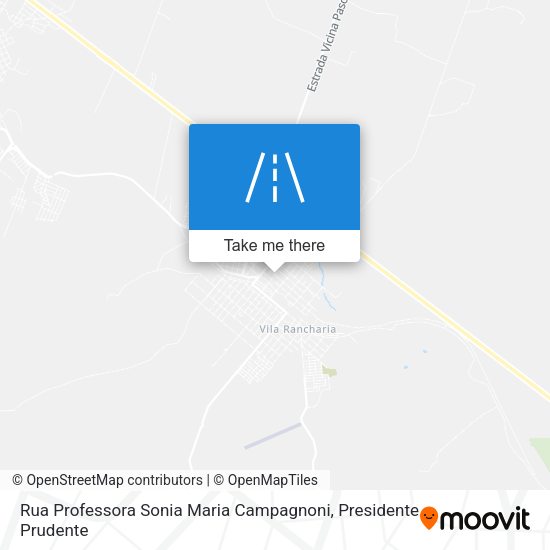 Rua Professora Sonia Maria Campagnoni map