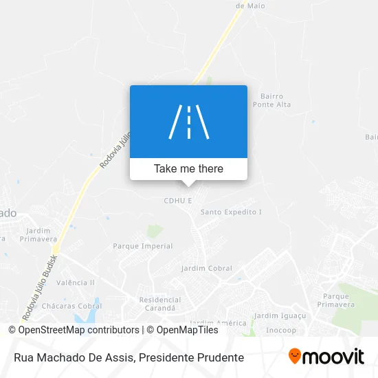 Rua Machado De Assis map